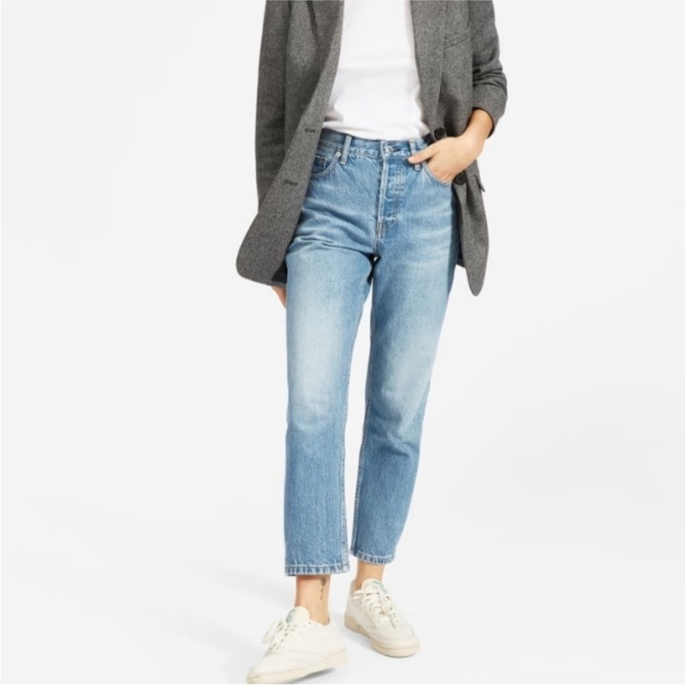 EVERLANE  The Curvy '90s Cheeky Straight Jean sz 28